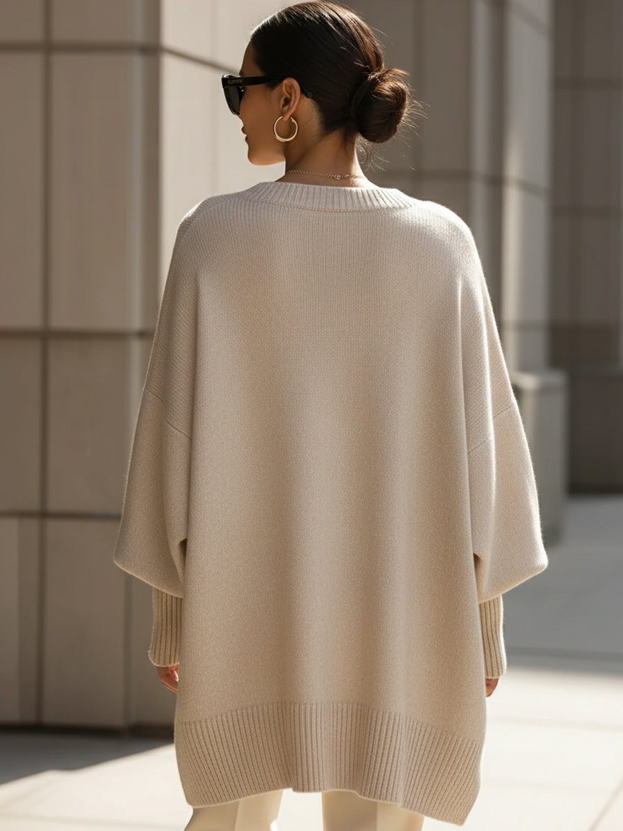 Marlowe | Pull en maille à épaules tombantes