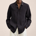 Giovanni | Chemise élégante en lin pour homme