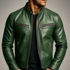 Guido | Veste en Cuir Rétro