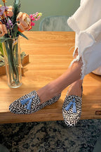 Maristella | Mocassins à Pois avec Frange