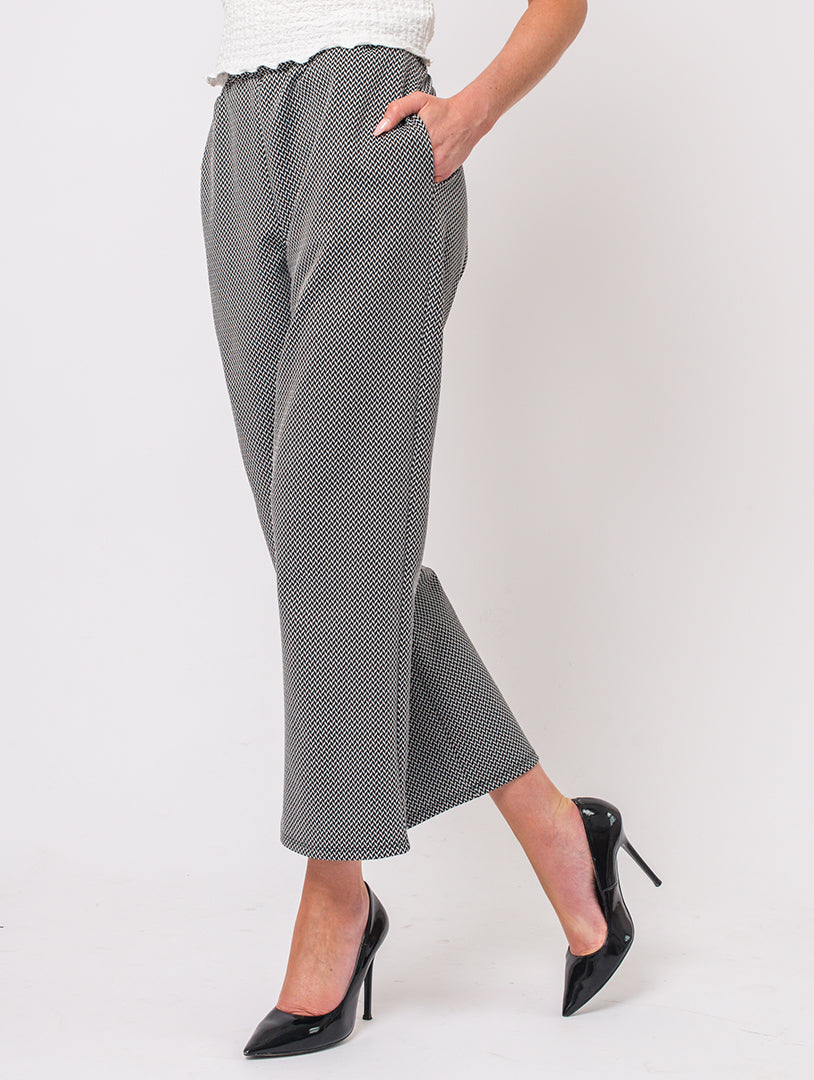 Pantalon 27" - Noir/Argent