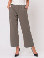 Pantalon 27" - Chocolat/Or