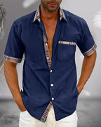 Laurent | Chemise à manches courtes pour hommes