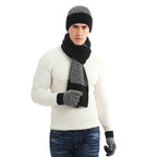 Ensemble Thermique 3 Pièces : Combinaison, Chapeau, Écharpe et Gants pour Hommes et Femmes