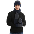 Ensemble Thermique 3 Pièces : Combinaison, Chapeau, Écharpe et Gants pour Hommes et Femmes