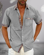 Laurent | Chemise à manches courtes pour hommes