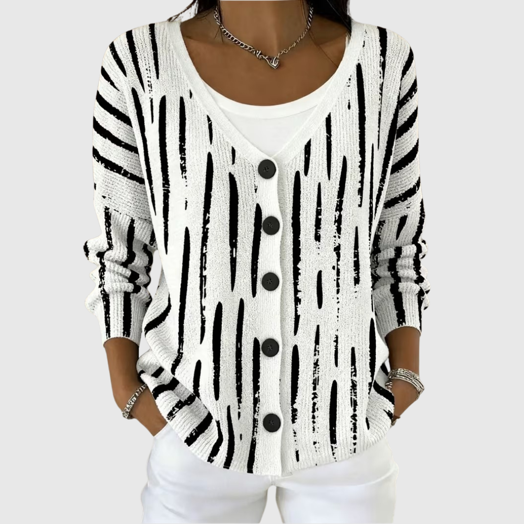 Leonora | Tricot Jacket with Buttons