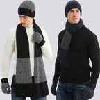 Ensemble Thermique 3 Pièces : Combinaison, Chapeau, Écharpe et Gants pour Hommes et Femmes