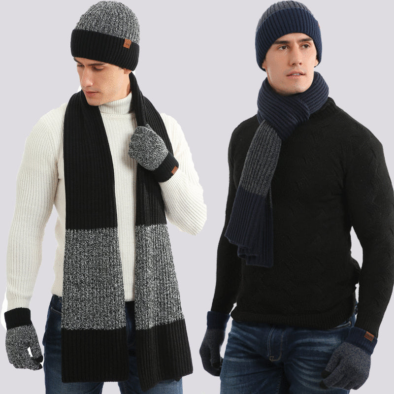 Ensemble Thermique 3 Pièces : Combinaison, Chapeau, Écharpe et Gants pour Hommes et Femmes