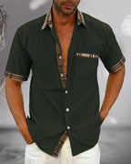 Laurent | Chemise à manches courtes pour hommes