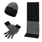 Ensemble Thermique 3 Pièces : Combinaison, Chapeau, Écharpe et Gants pour Hommes et Femmes