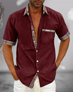 Laurent | Chemise à manches courtes pour hommes