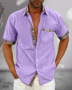 Laurent | Chemise à manches courtes pour hommes