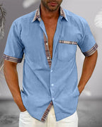 Laurent | Chemise à manches courtes pour hommes