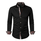 Niko | Chemise à accents Paisley pour hommes
