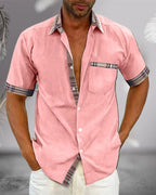 Laurent | Chemise à manches courtes pour hommes