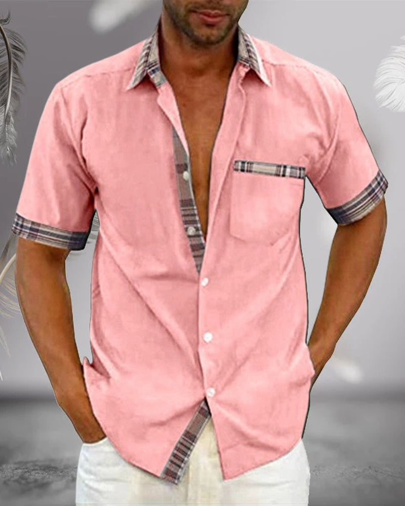 Laurent | Chemise à manches courtes pour hommes
