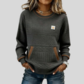 Noelle™ | Sweat-shirt à col rond en couleur bloc