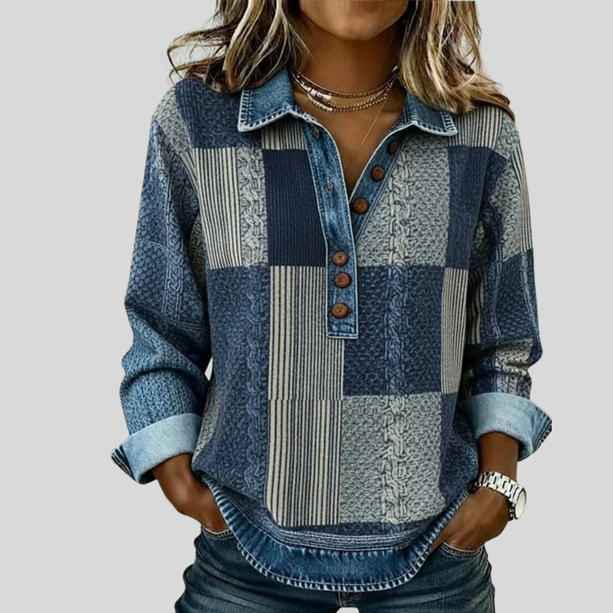 Meridell™ | Sweat à imprimé coloré