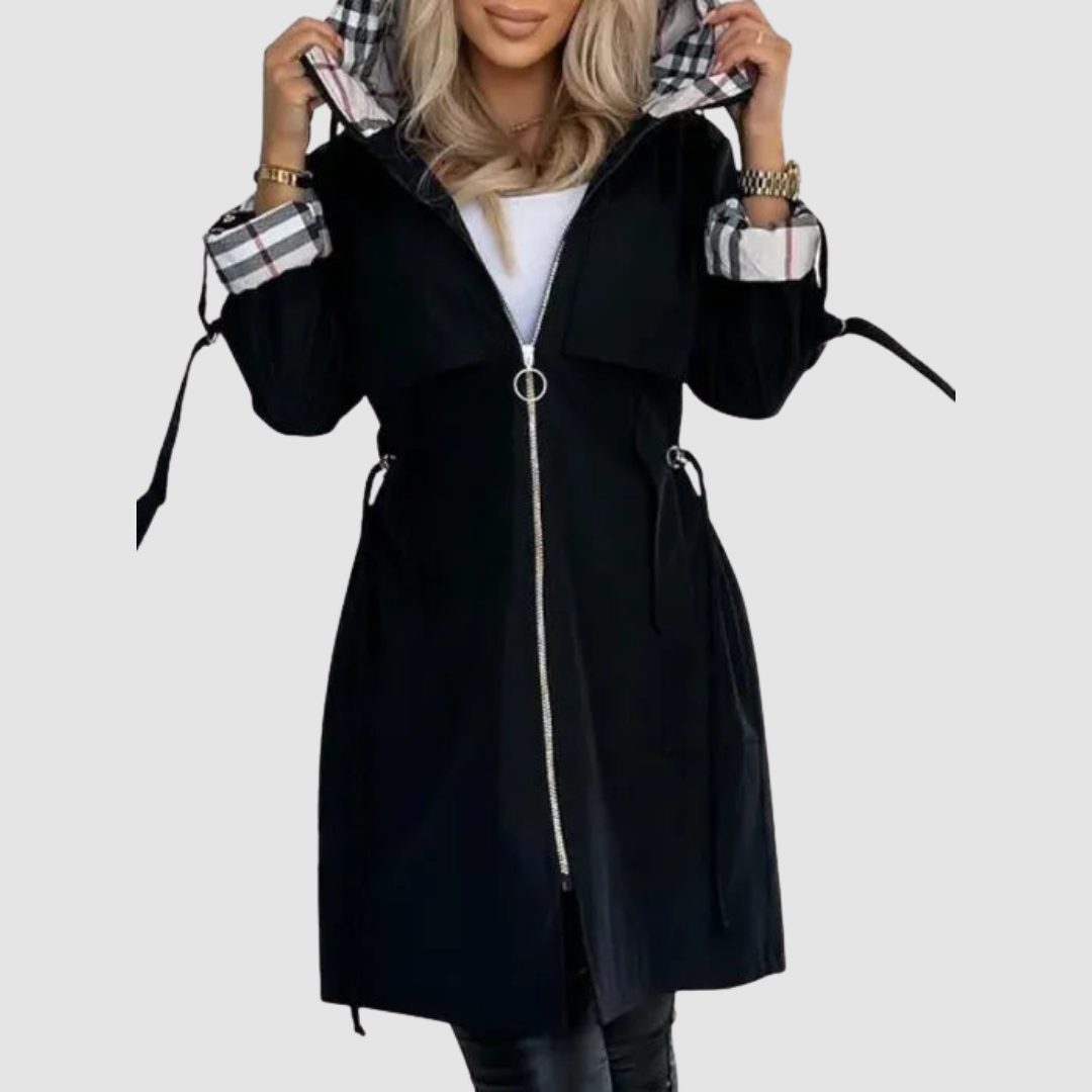 Assuntina | Manteau imperméable avec zip