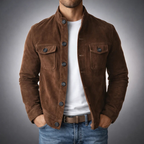 Tommaso | Veste Bomber en Suède de Qualité Supérieure