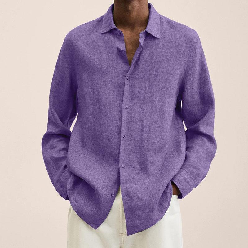Giovanni | Chemise élégante en lin pour homme