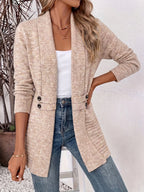 Juliette™ | Cardigan Élégant pour Femmes - Devant Ouvert & Taille Cintrée