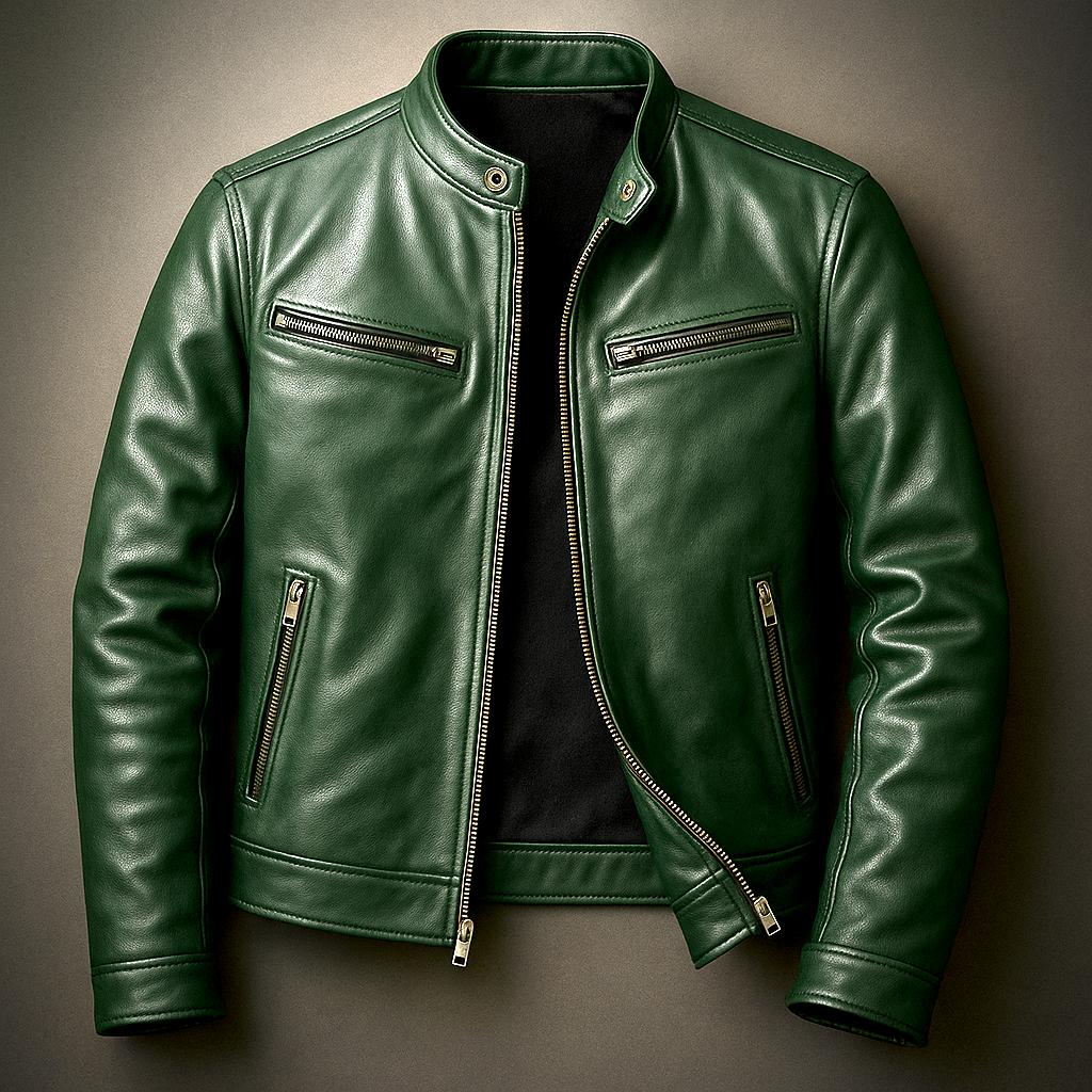 Guido | Veste en Cuir Rétro