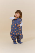 Combinaison de sommeil avec chaussettes - Croissants - TOG 2.5