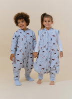Combinaison de sommeil avec manches et chaussettes - Animaux d'hiver - TOG 2.5
