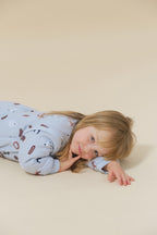 Combinaison de sommeil avec manches et chaussettes - Animaux d'hiver - TOG 2.5