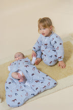 Sac de couchage pour bébé avec manches - Animaux d'hiver - TOG 2.5