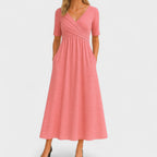 Joanna | Robe midi élégante