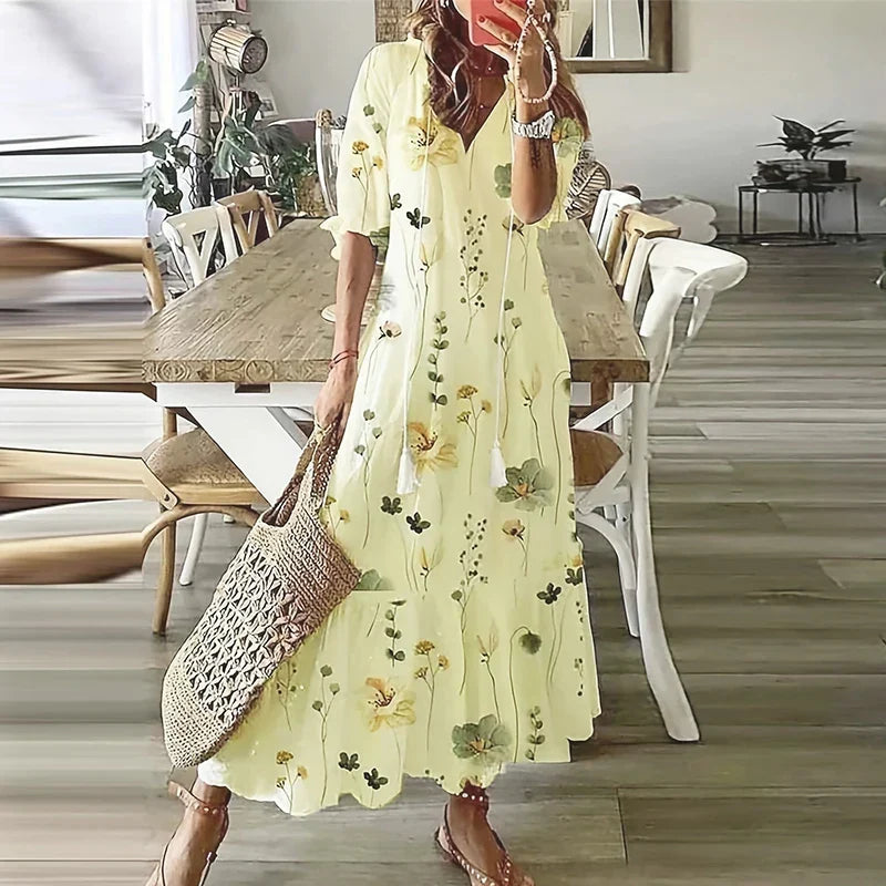 Anna | robe maxi bohème