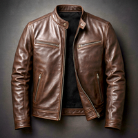 Guido | Veste en Cuir Rétro