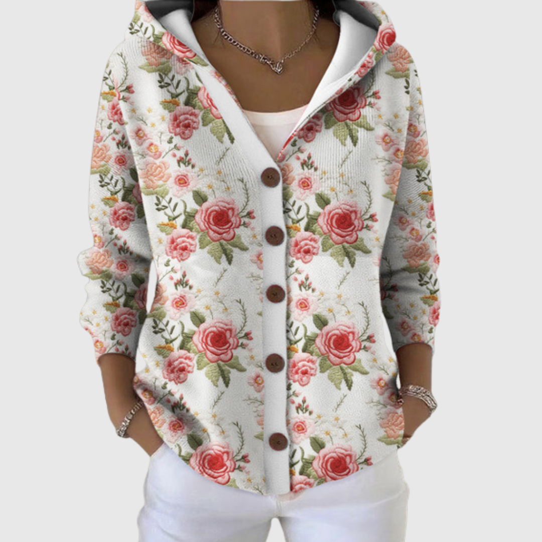 Cesarina | Pull en Maille à Capuche