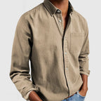 Hayden | Chemise à manches longues avec col à revers pour homme