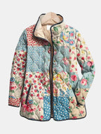 Venlora Mode | Chloé Floral Patchwork Quilted Jacket