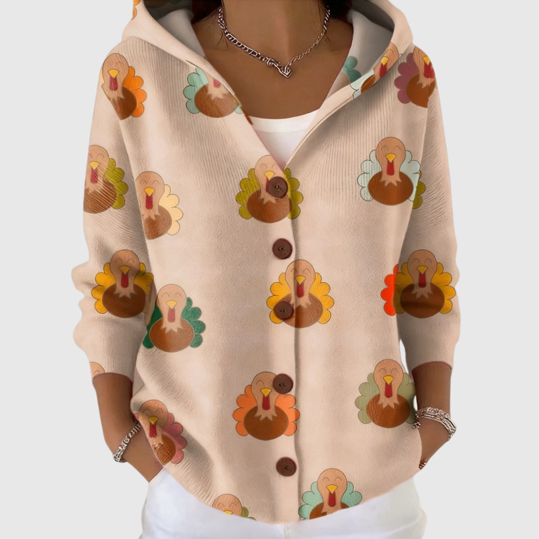 Pierina | Pull en Maille à Capuche