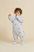 Combinaison de sommeil avec manches et chaussettes - Lapins Endormis - TOG 2.5
