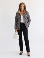 Venlora Mode | Nathalie Quilted Jacket with Dried Flowers