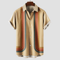 Zacharie | Chemise d'été rétro pour homme