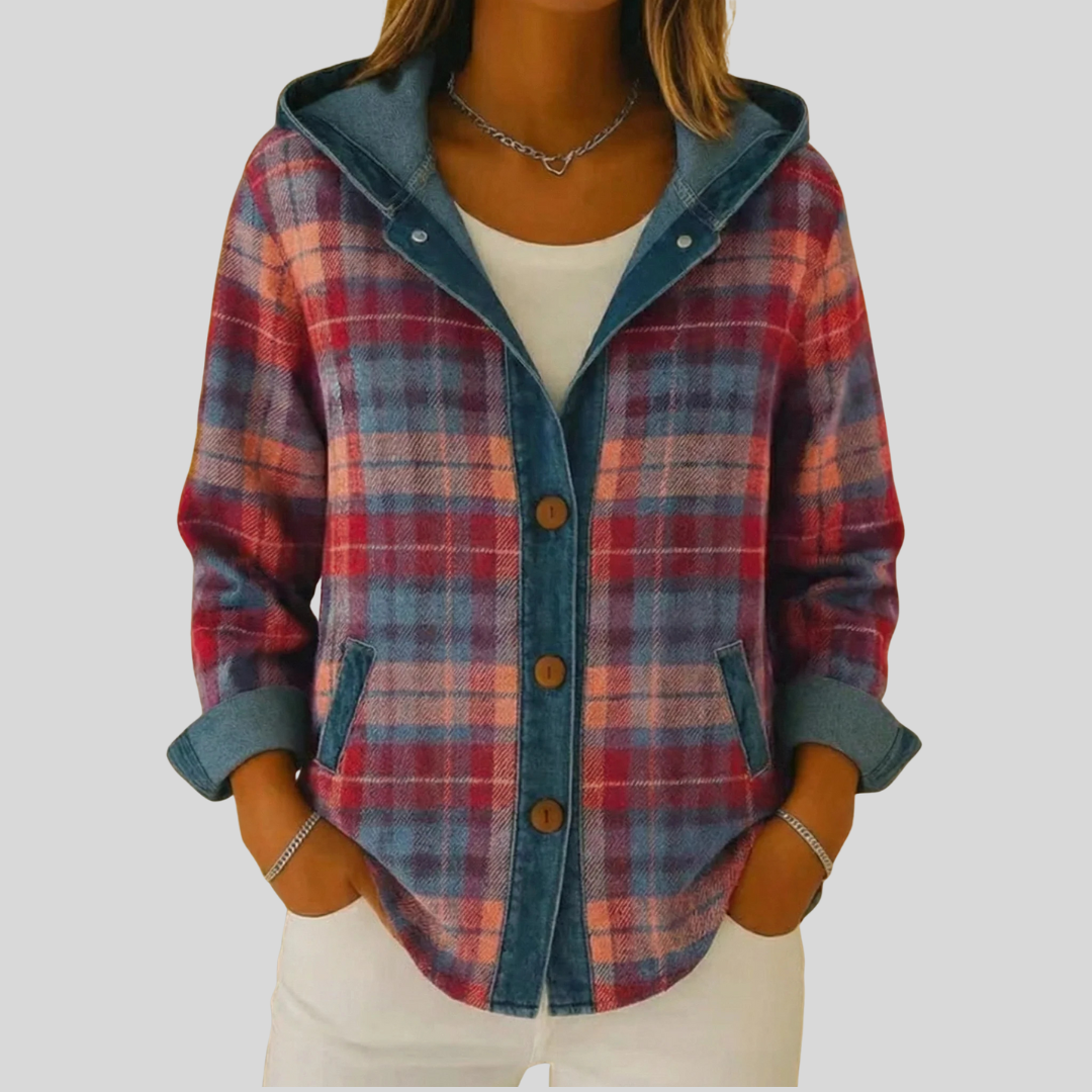 Kellaway™ | Chemise à carreaux avec capuche