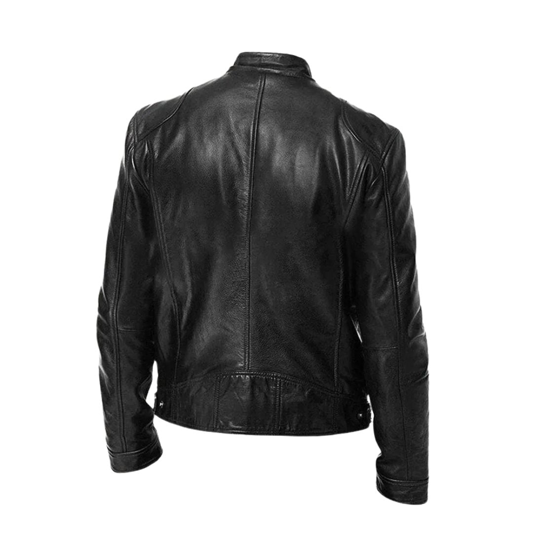 VENLORA MODE | Veste en cuir décontractée