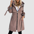 Assuntina | Manteau imperméable avec zip