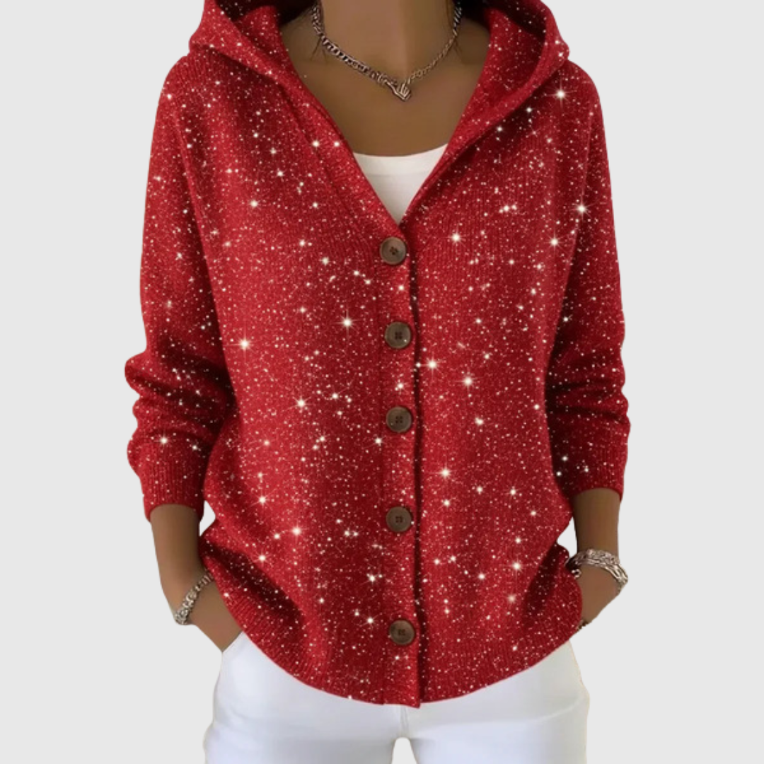 Manuela | Pull en Maille avec Capuche