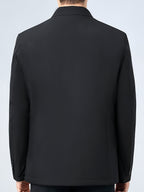 LAURENT MONACO | VESTE À COL À REVERS ET FERMETURE ÉCLAIR POUR HOMMES