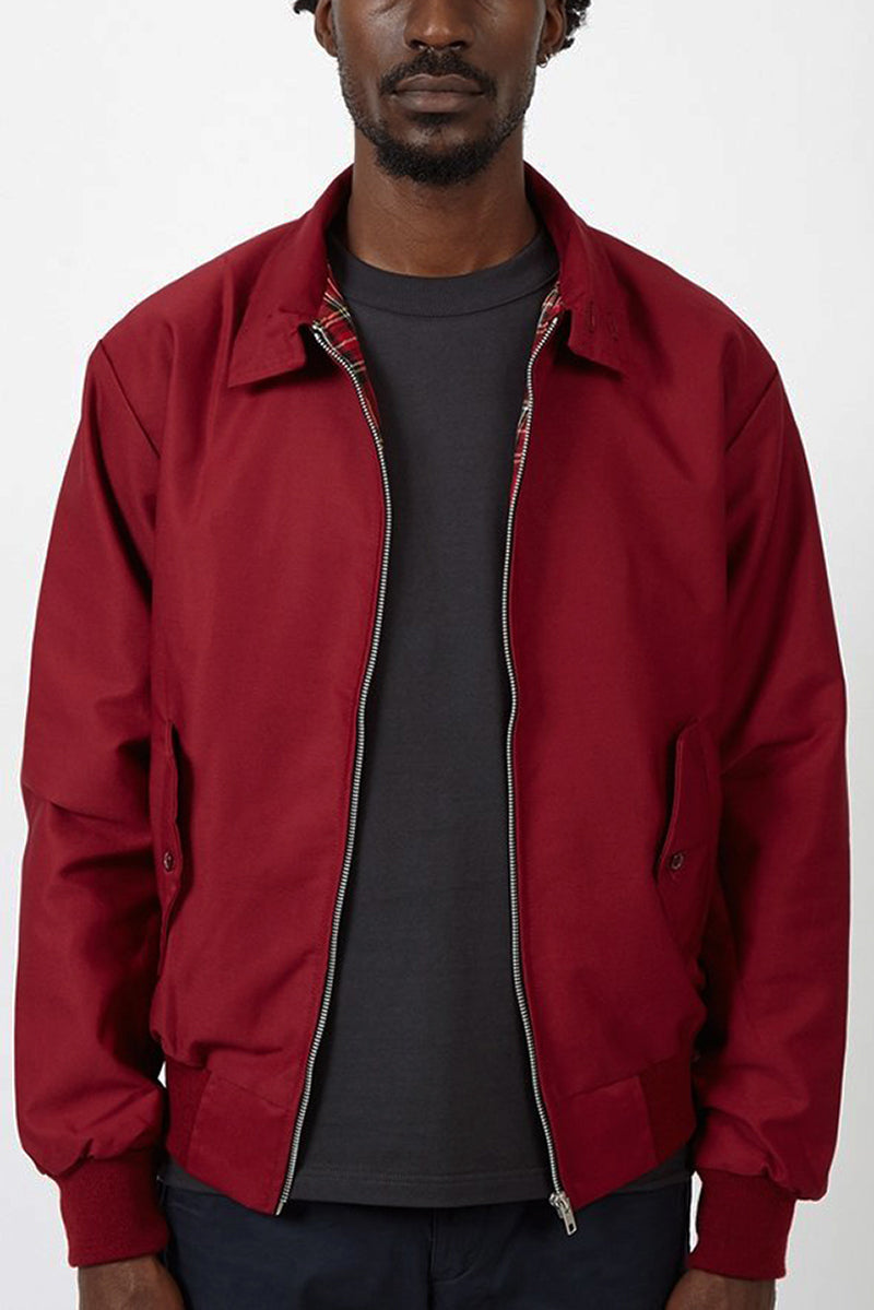 Harryson | Veste Harrington à Doublure Tartan