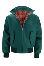 Harryson | Veste Harrington à Doublure Tartan