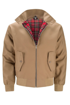 Harryson | Veste Harrington à Doublure Tartan